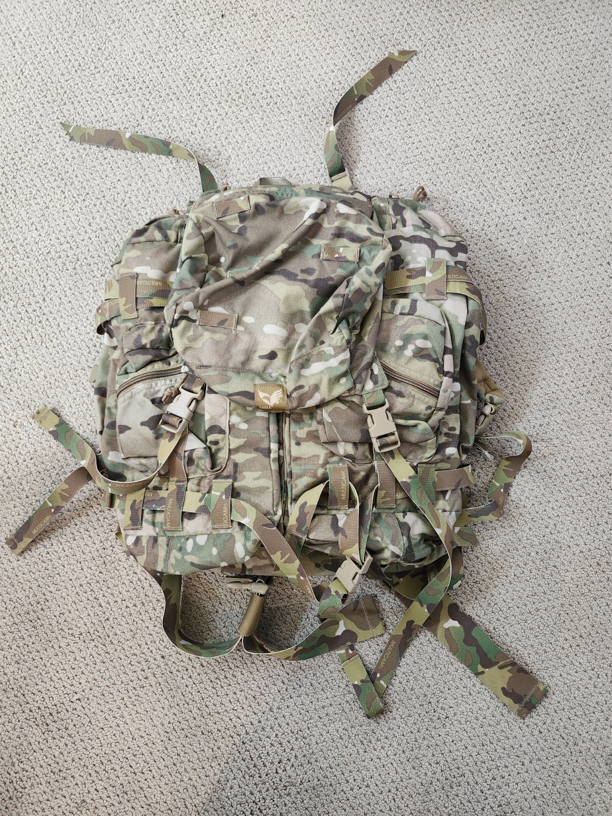 Eagle Industries Multicam Ranger Medical Sustainment Bag Squad Aid Pack on Frame