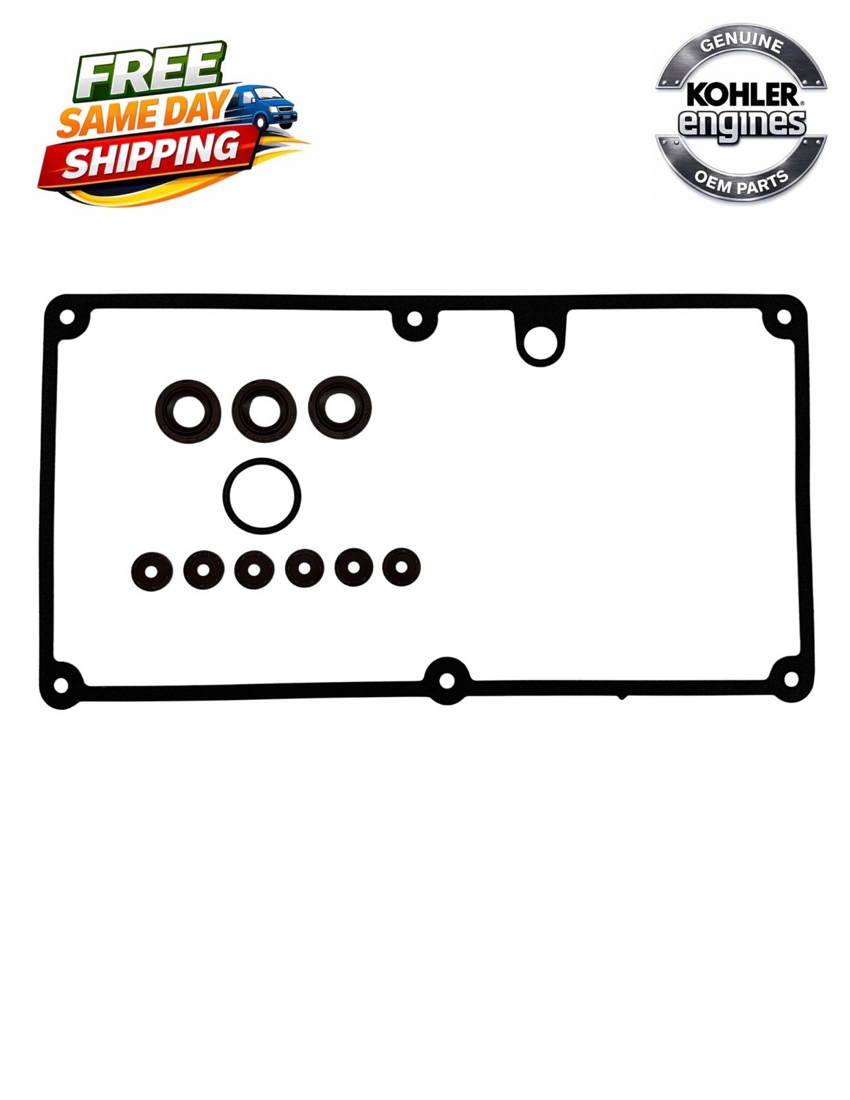 Genuine Kohler ED0082051340-S GASKET CYLINDER HEAD COVER KDI1903TCR