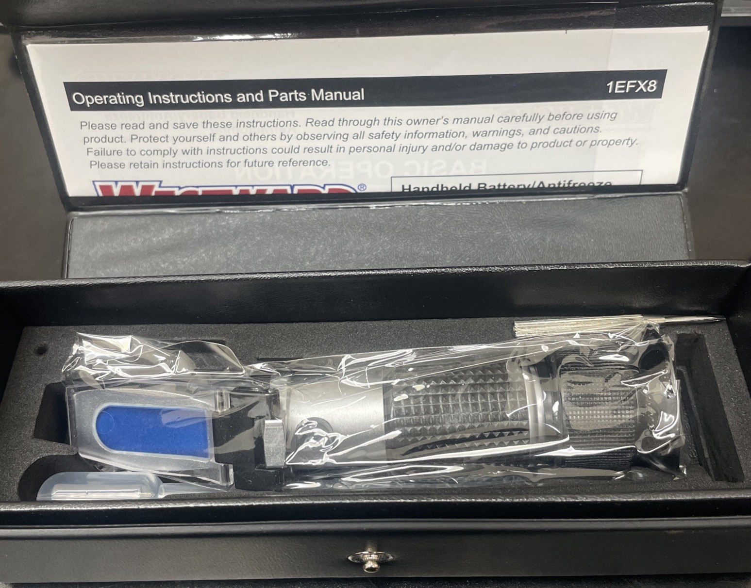 Westward Refractometer Battery/Antifreeze Fluid Tester Model: 1EFX8 New. EBA