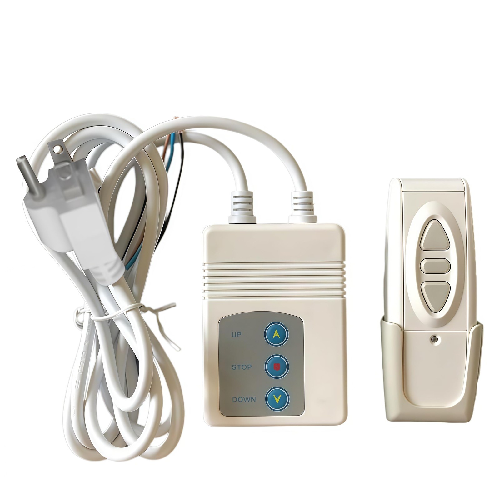 315MHz Wireless Remote Control Kit Projector Screen Electric Curtains White