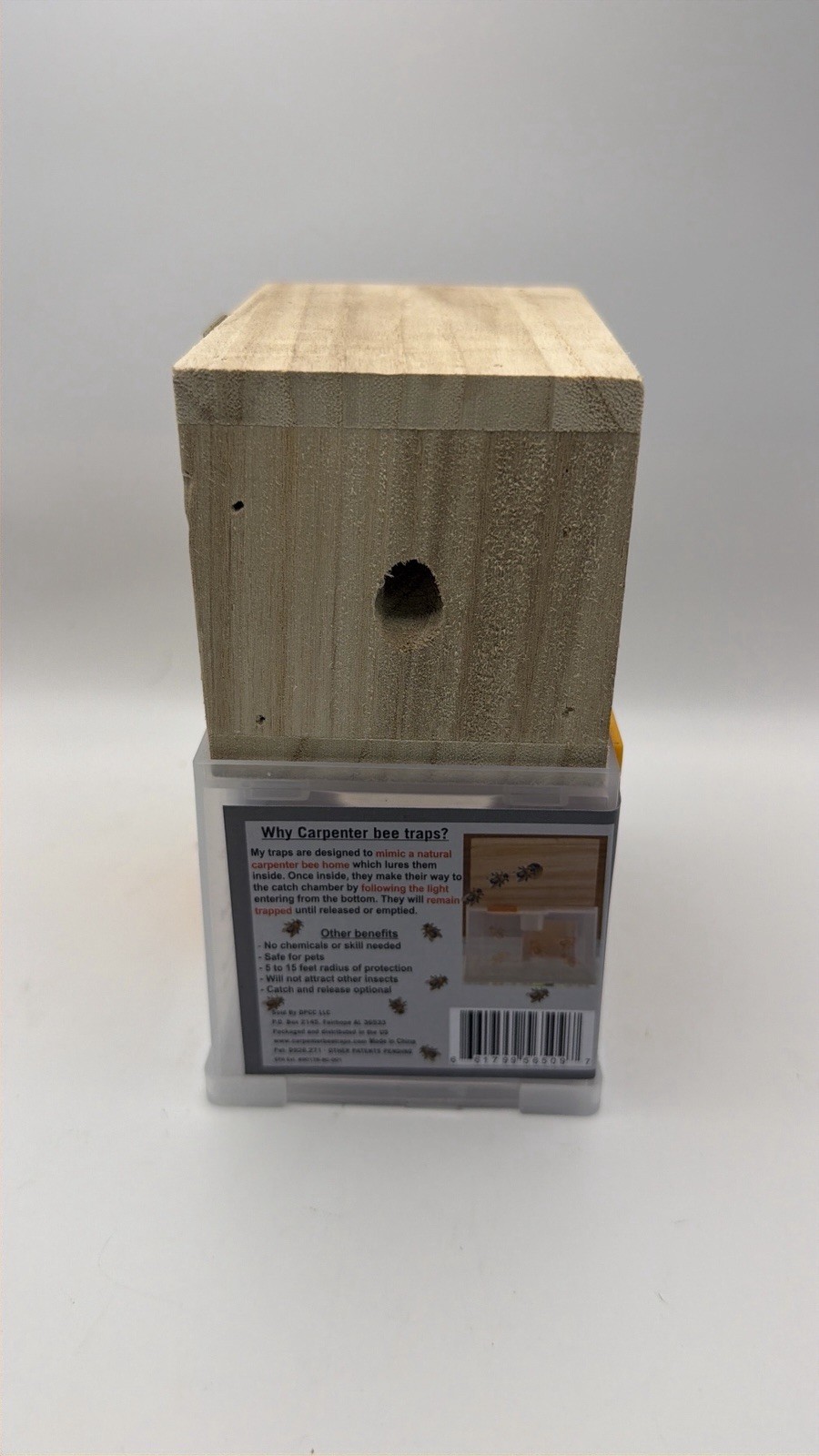 BEES N THINGS Carpenter Bee Trap NEW