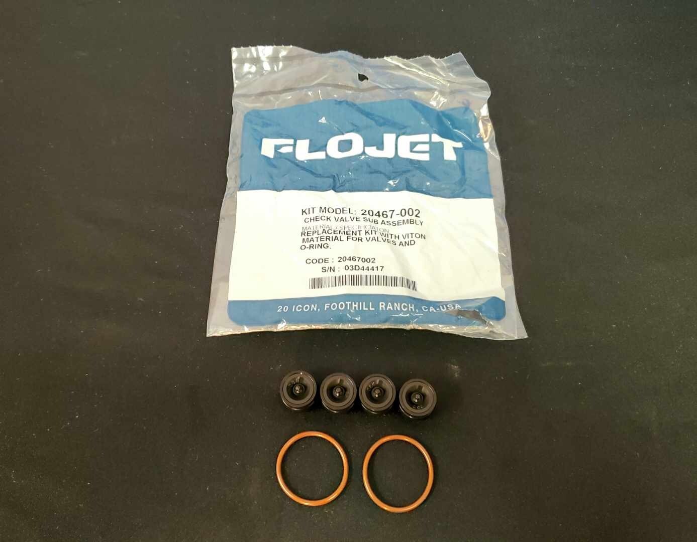 Flojet Check Valve Sub-Assembly Replacement Kit - 4-Pack: Part# 20467-002