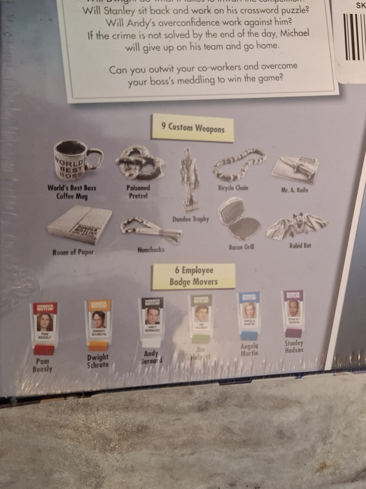 Clue The Office Edition Hasbro 2019 New