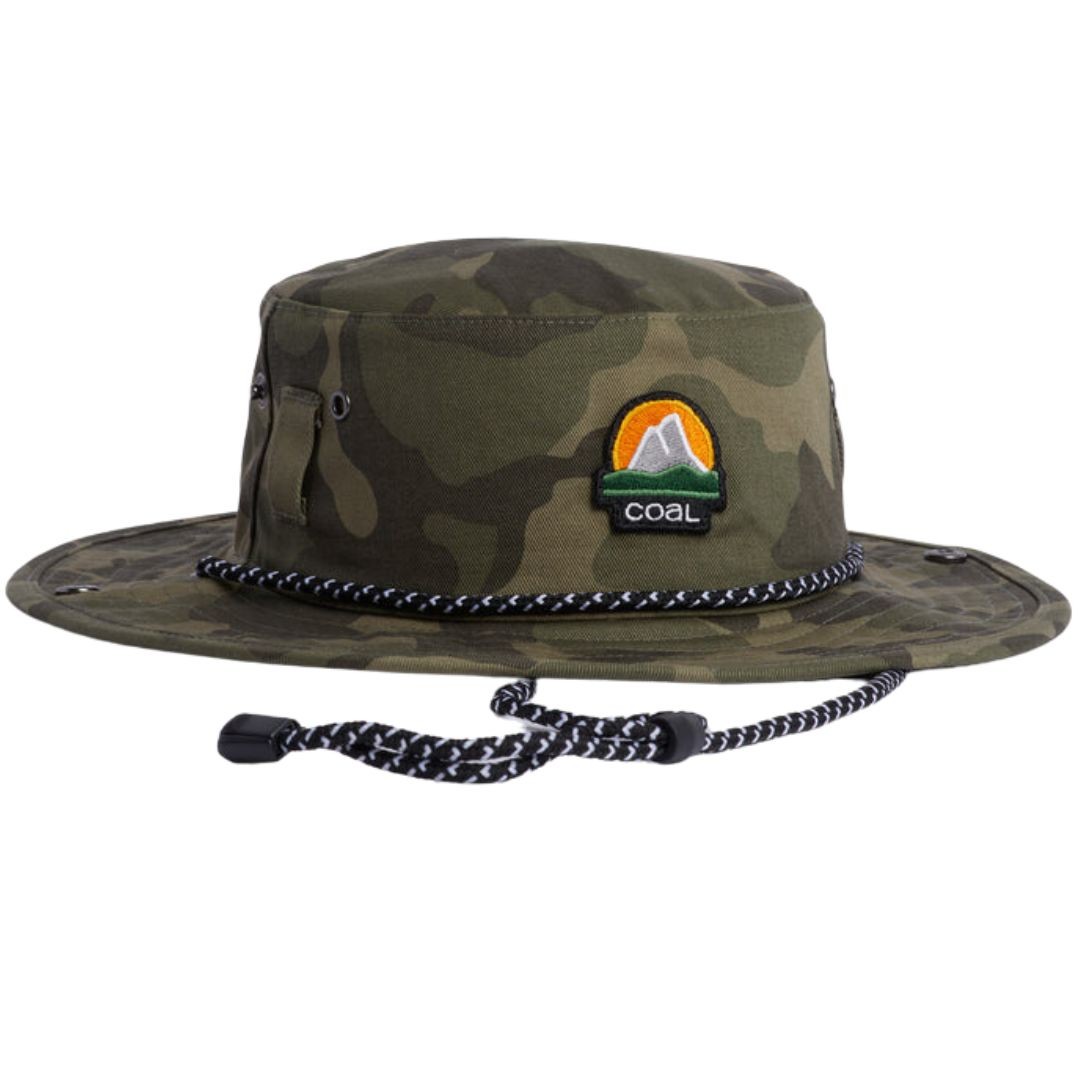 Coal Seymour Sun Hat, Camo, Large