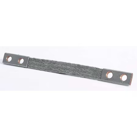 Burndy Bd24 Braided Cable Sleeve, 0.44 In Inside Dia., 2 Ft, Copper