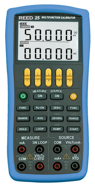 REED VC25: Multifunction Process Calibrator