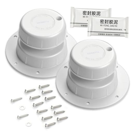 RV Plumbing Vent Cap Sewer Vents Caps for Roof Fits 1 to 3/8 Inch Pipe RV 2