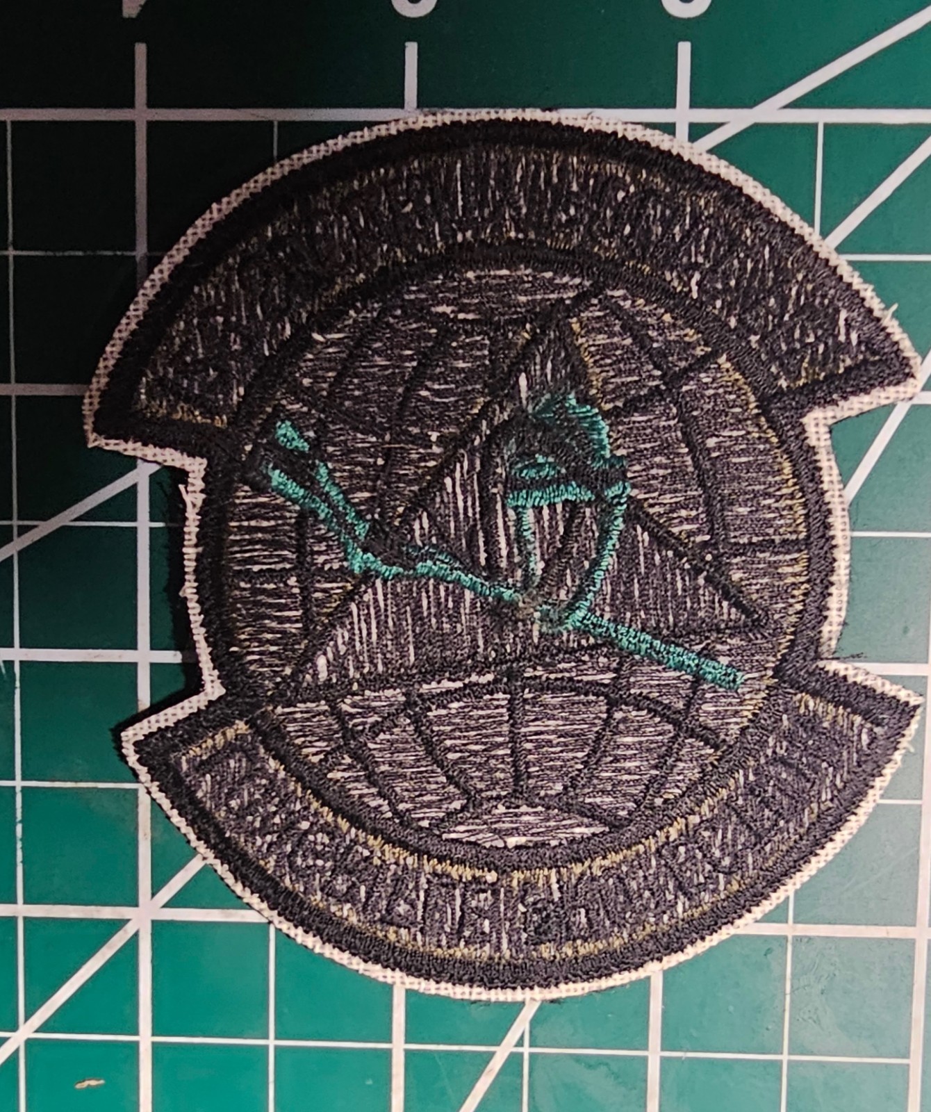 Vintage USAF 42D WPNS SYS SCTY FLT Patch - Longrifle Protection