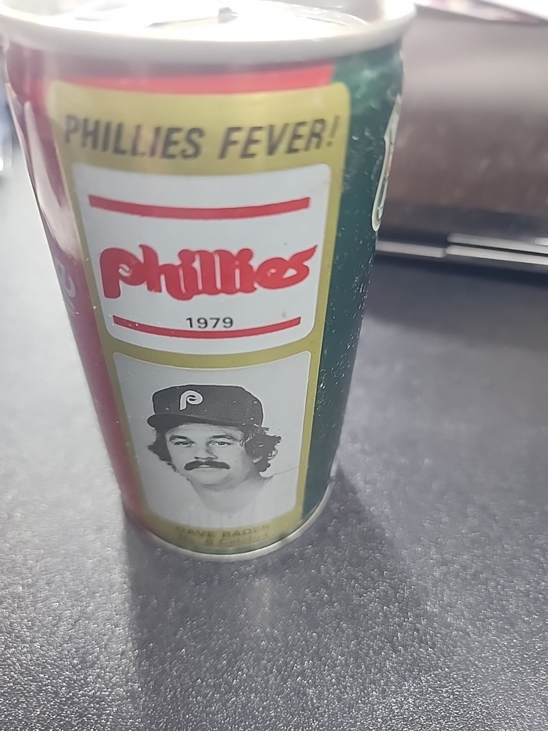 1979 Phillies Canada Dry Ginger Ale Dave Radar Can