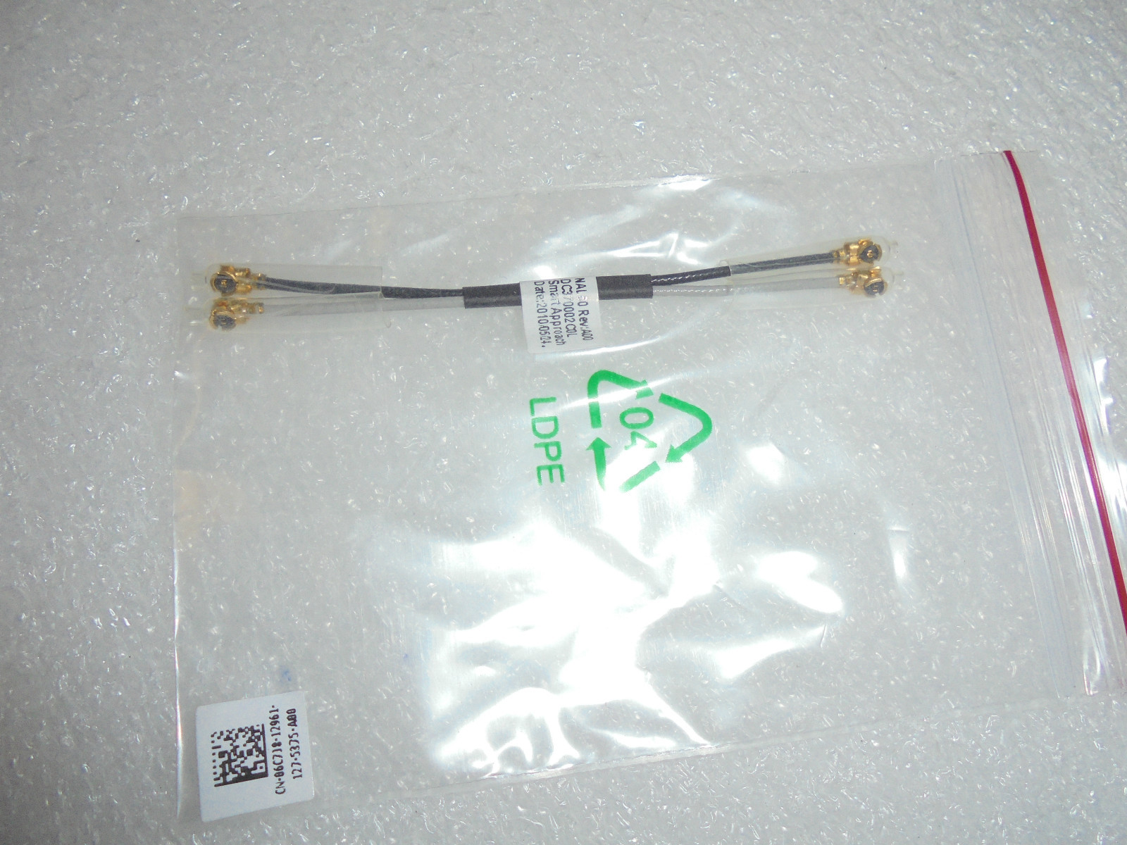 NEW Genuine Dell CBL I/O LATONEX-WLAN ANT E4310, 6C7J8