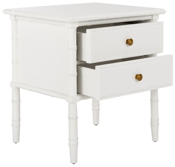 Safavieh Niah 2 Drawer Nightstand, Reduced Price 2172725168 NST3501B