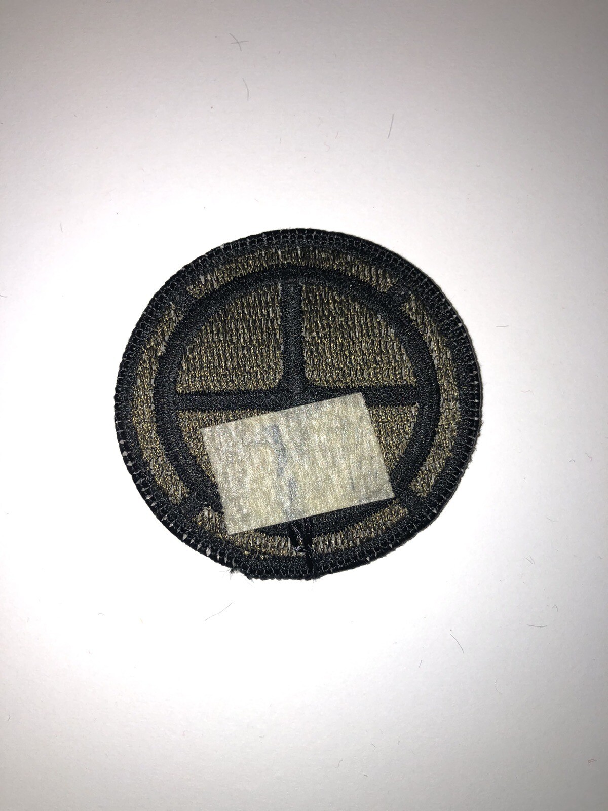 35th Infantry Division U.S. Army Shoulder Patch Subdued