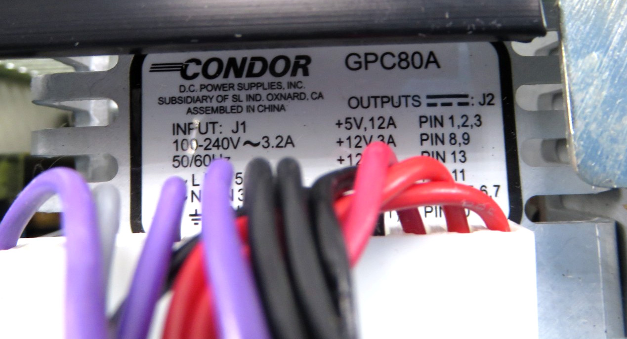 Condor GPC80A Power Supply