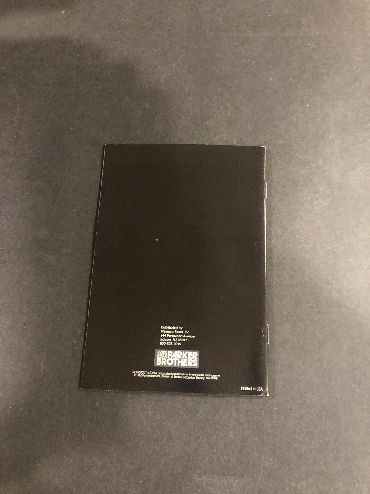 Monopoly snes manual