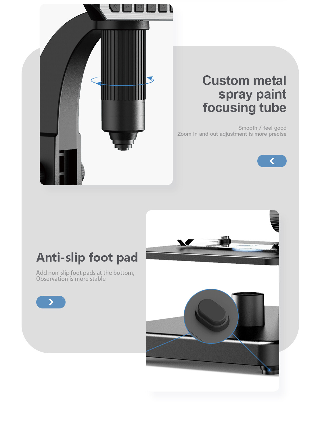 2000X Digital Microscope with 7" HD LCD Display USB Microscope Digital Magnifier