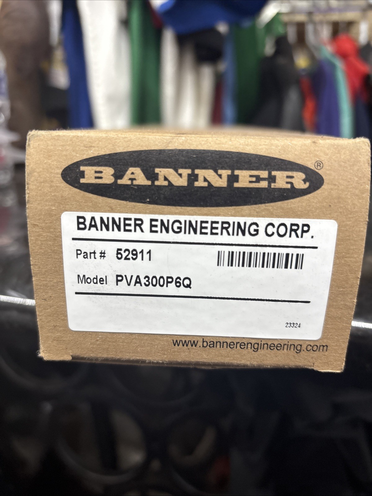 Banner PVA300P6Q Light Curtain Set 52911 New