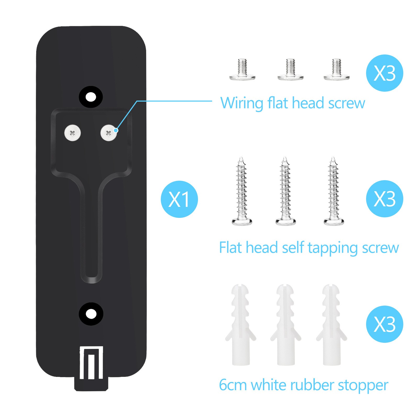 Backplate Mount Base Adapter For Blink Video Doorbell Doorbell Back Plate
