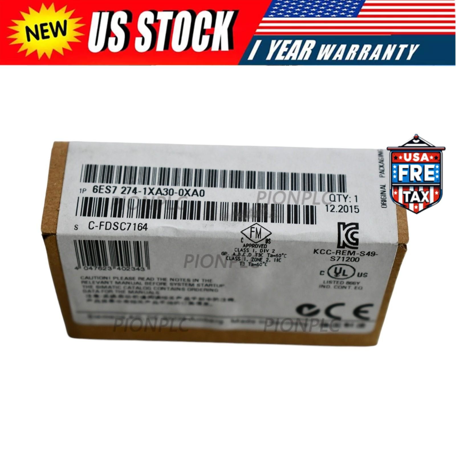 NEW Siemens 6ES7274-1XA30-0XA0 6ES7 274-1XA30-0XA0 Analog Simulator 2 Ch Pote