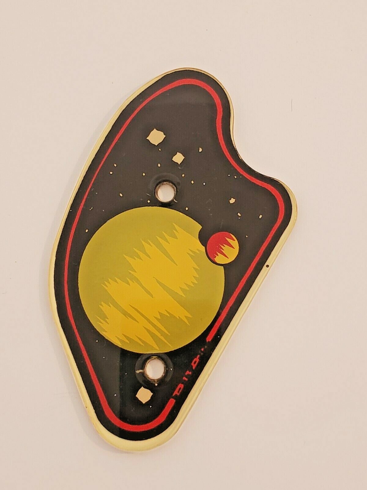 ORIGINAL 1980 WILLIAMS BLACKOUT PINBALL PLAYFIELD PLASTIC 30C-495 9