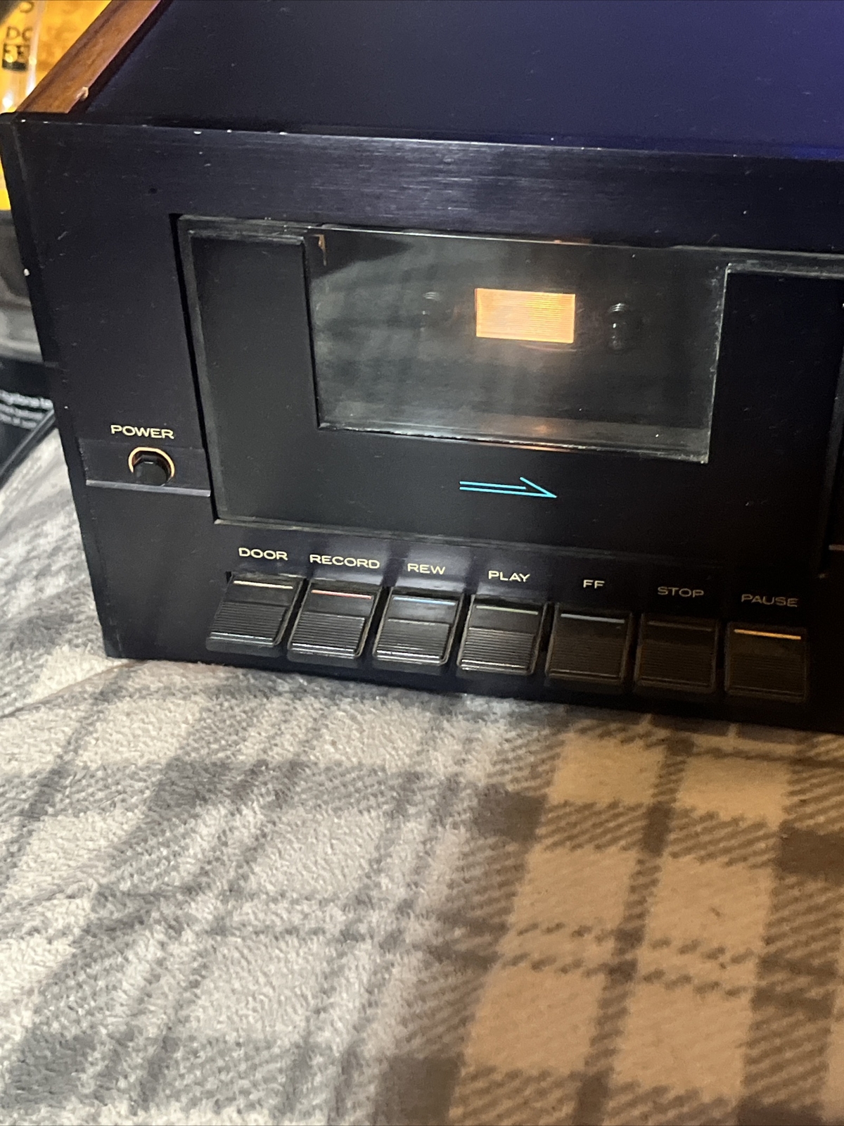 RARE QUADRAFLEX REFERENCE 412D -VINTAGE Tape Deck Needs Repair AS IS