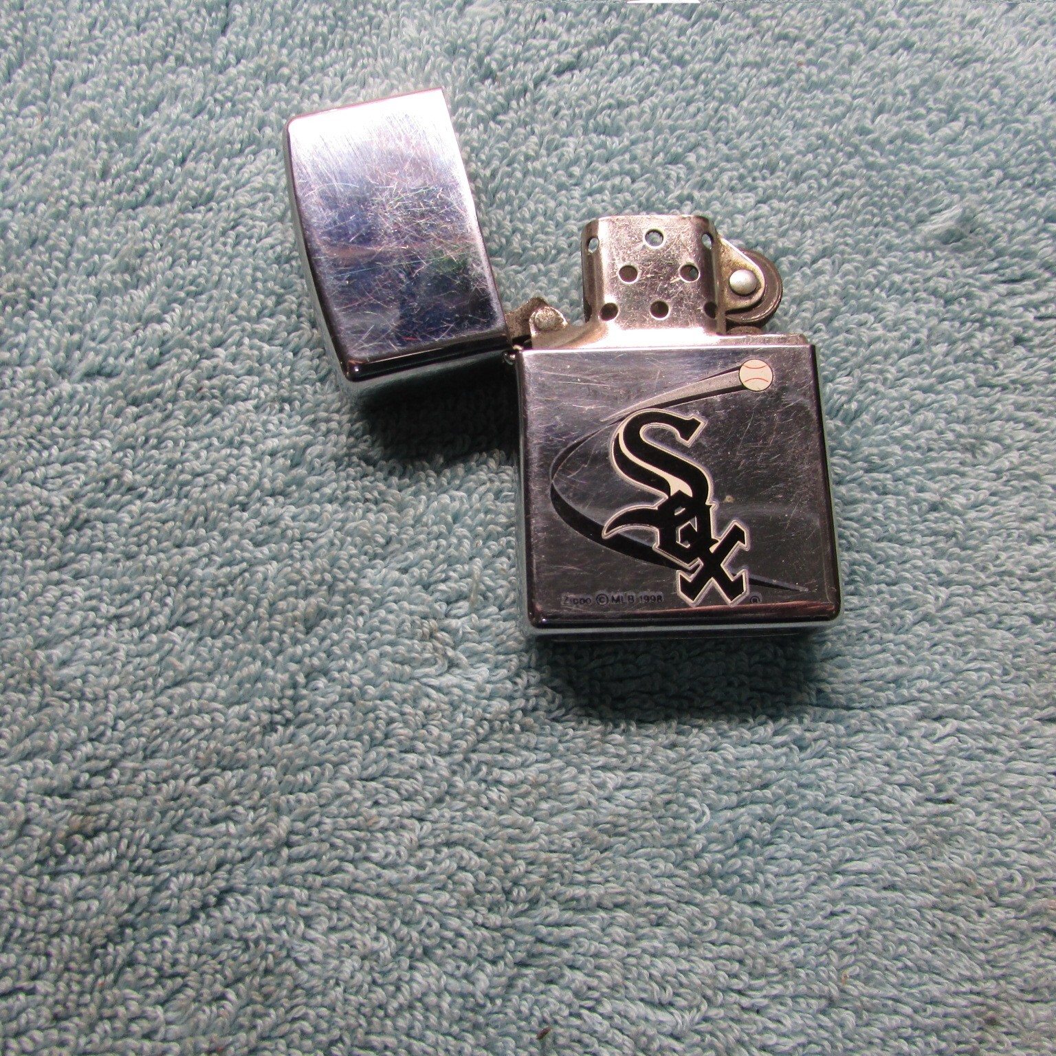 Zippo Lighter:   Sox  1998