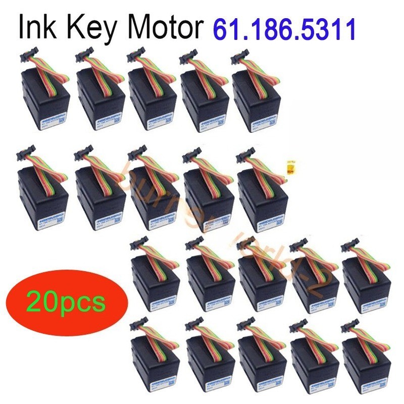 20pc x 61.186.5311 Ink Key Motor for Heidelberg SM102 SM74 M1000 Servo Motor