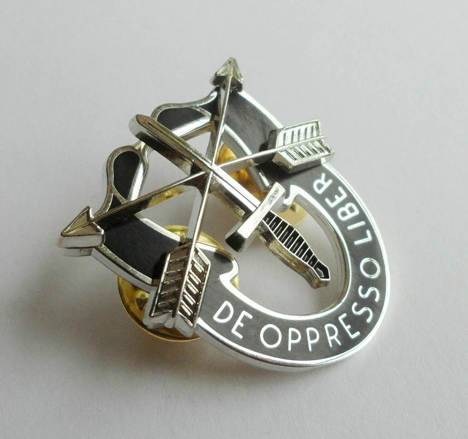 U.S. Army Special Forces beret Cap Badge Pin Command Airborne