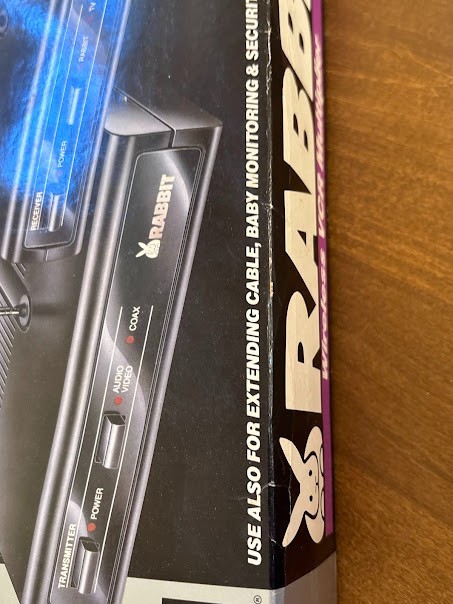 Gemini Rabbit Videocaster Wireless VCR Multiplier Crystal Controlled Video
