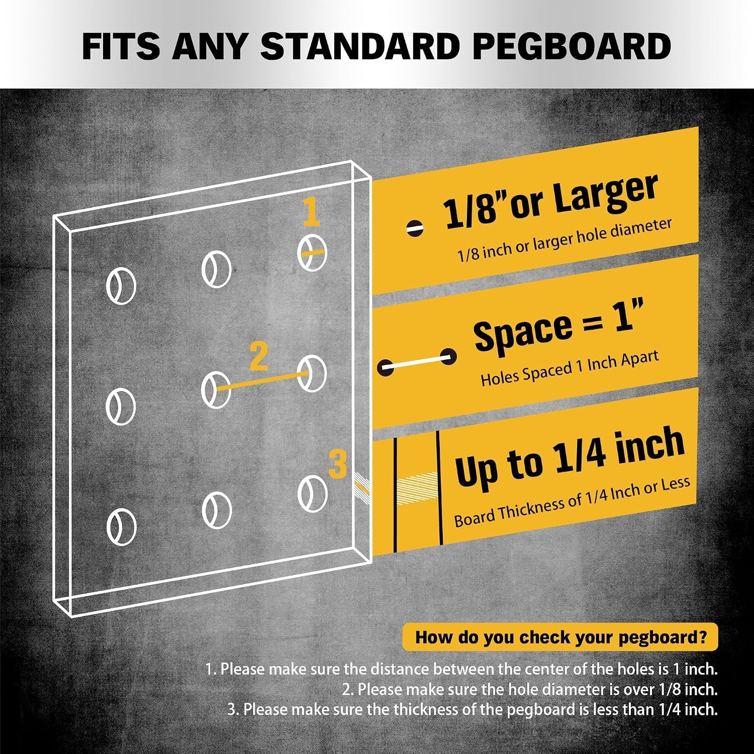 Versatile Pegboard Bins Storage Set - 12 Durable Bins with Labels Included