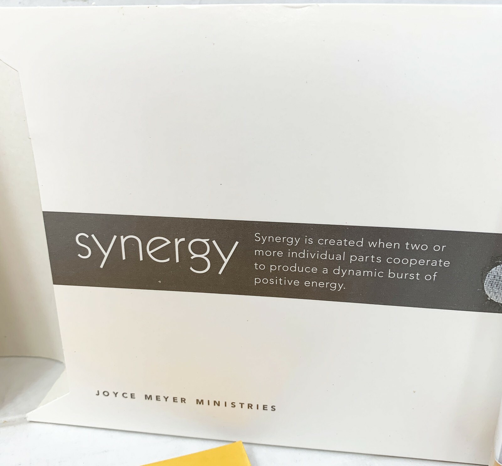 Joyce Meyer Enjoying Everyday Life Synergy Package 2 CD 1 DVD 1 Teaching Notes