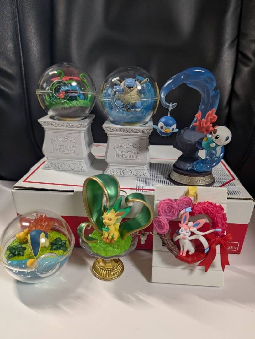 Pokemon Re-Ment Mini Figure Collection H Set Display Collectible 15+