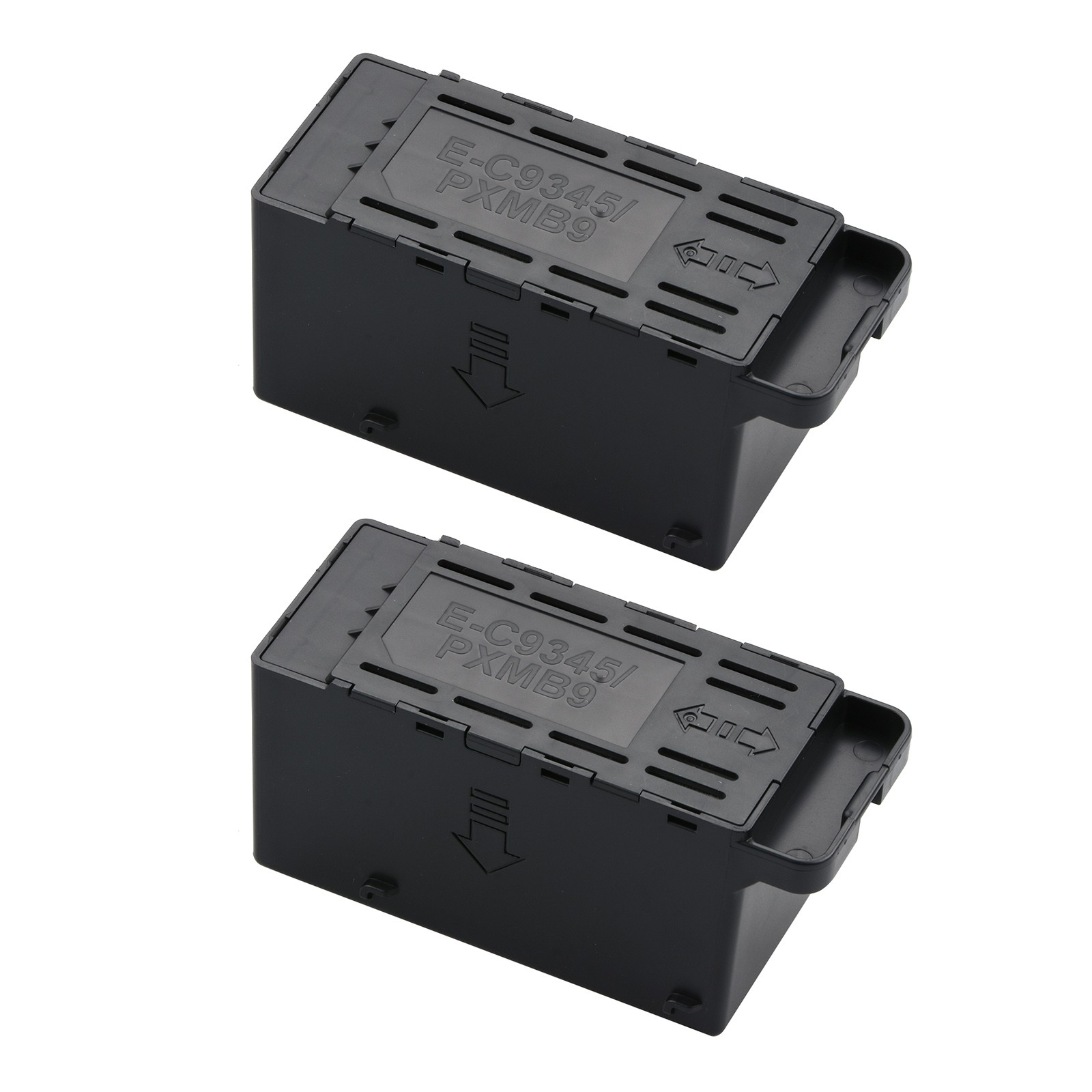 2PCS C9345 Maintenance Box For Epson Printer Waste Ink Pad Replace Durable