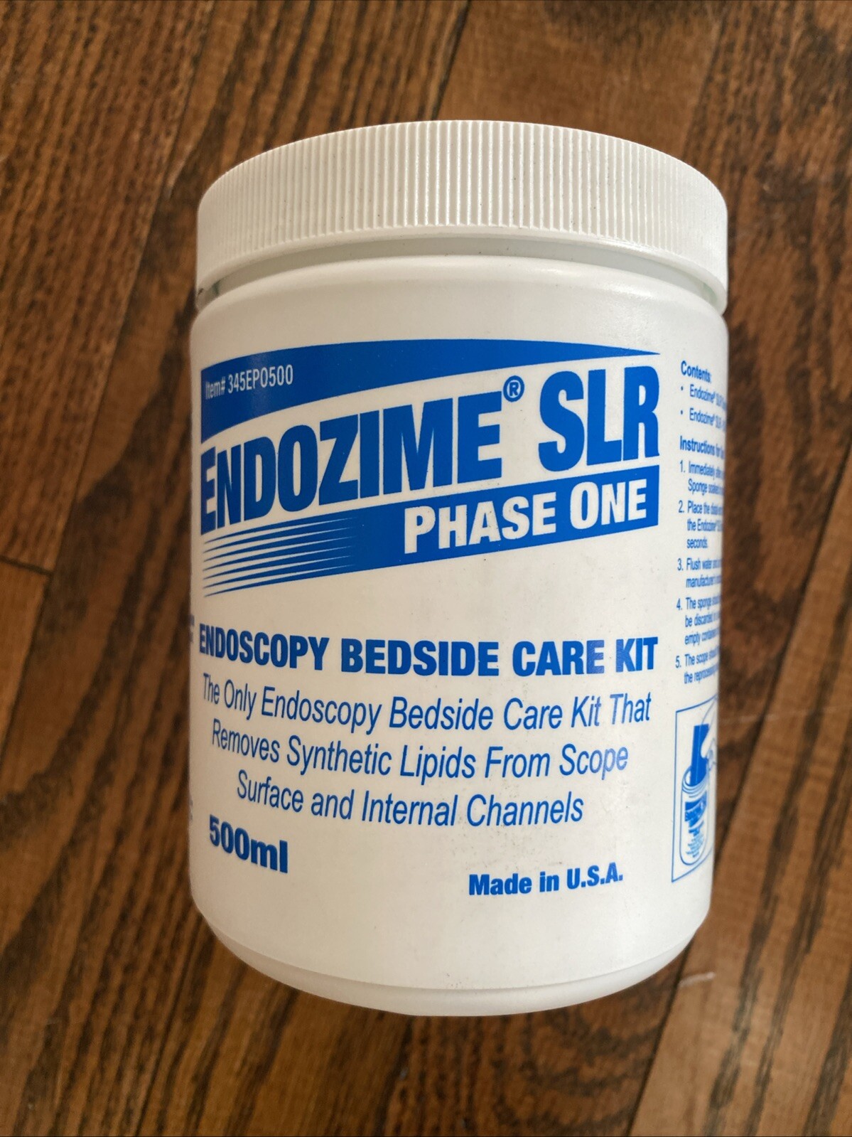 Endozime SLR Phase One - Enzymatic Instrument Detergent Liquid RTU