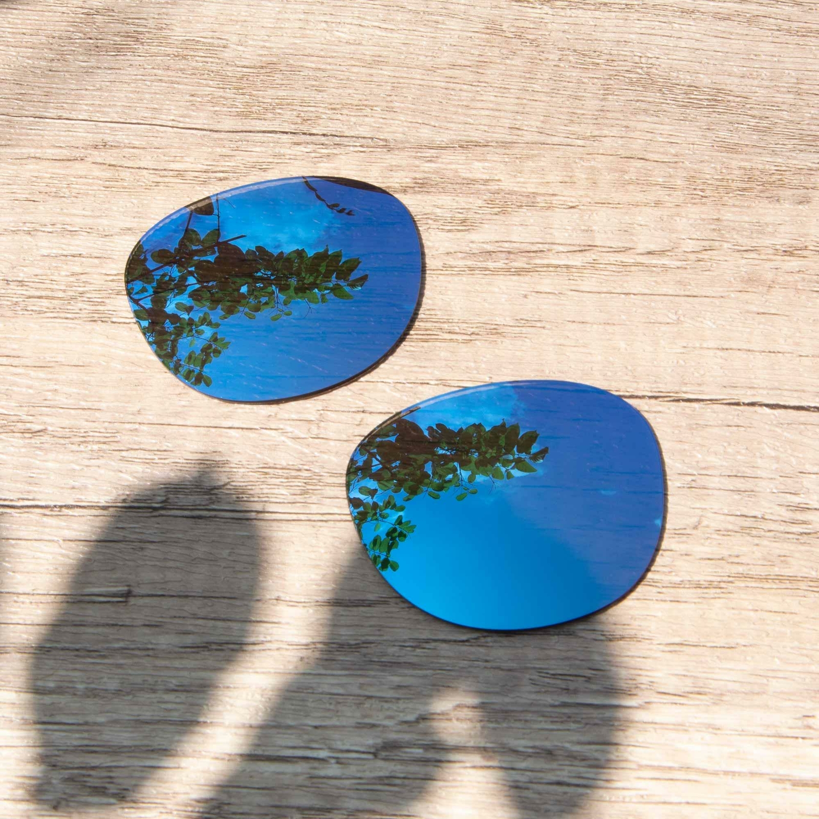 Walleva Polarized Ice Blue Replacement Lenses For Oakley Latch Sunglasses