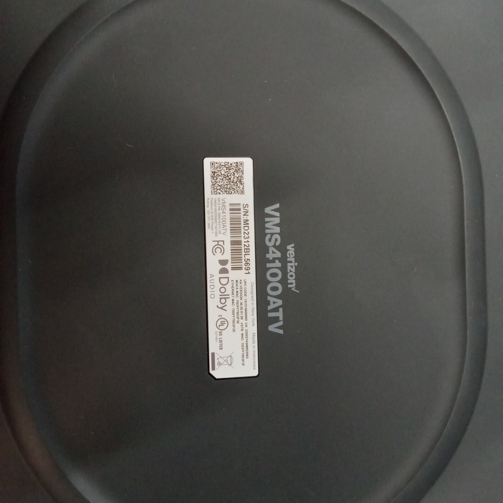 Verizon - Video Media Server (VMS4100ATV)