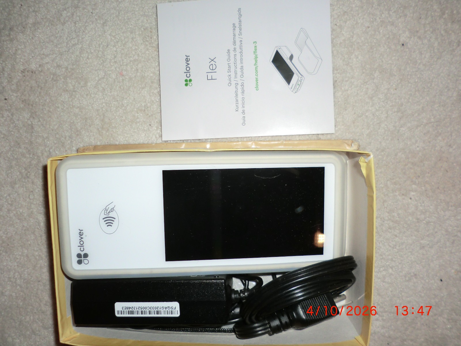 clover credit card machine