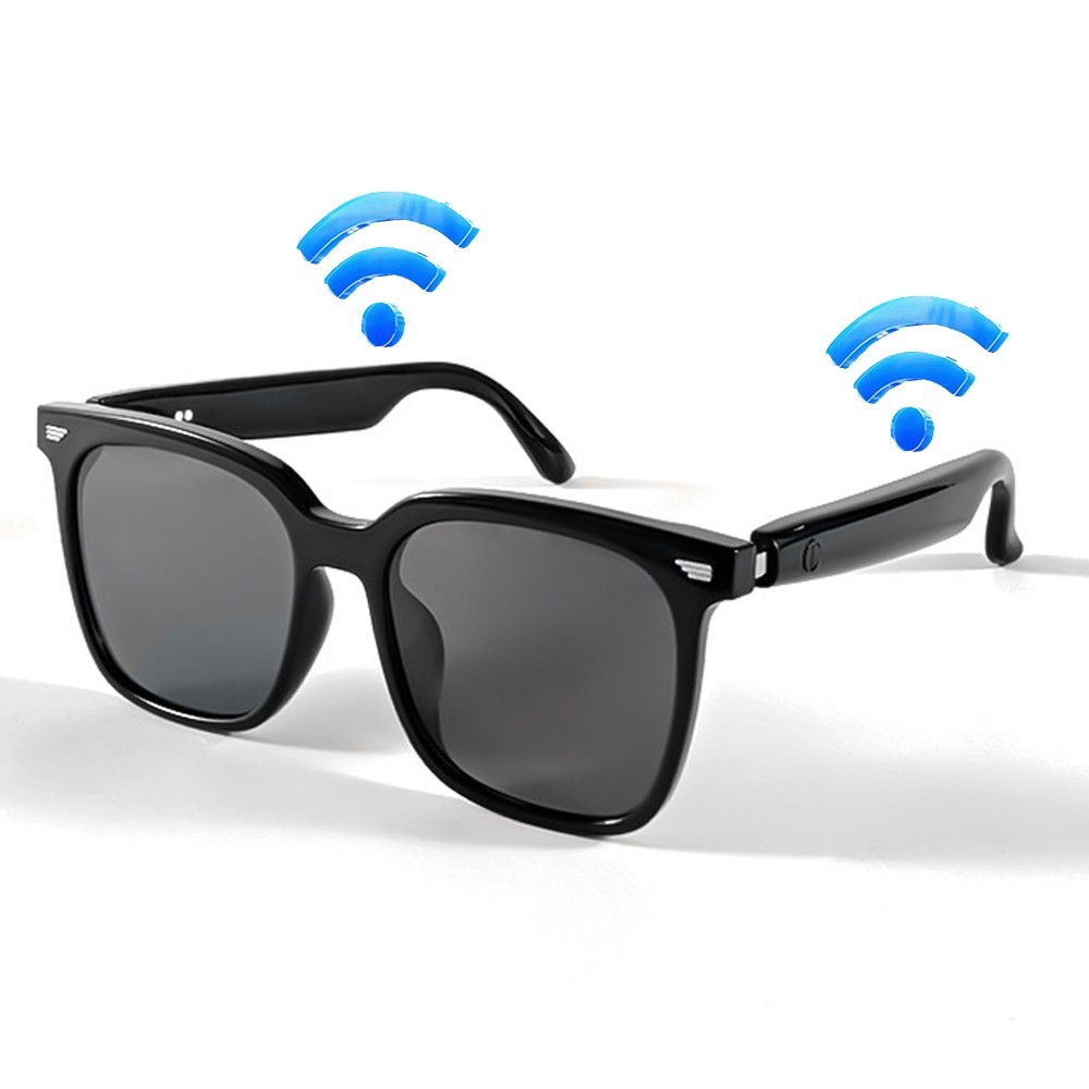 Smart AI Glasses Polarized Lens Bluetooth Sunglasses Translation for Men Women
