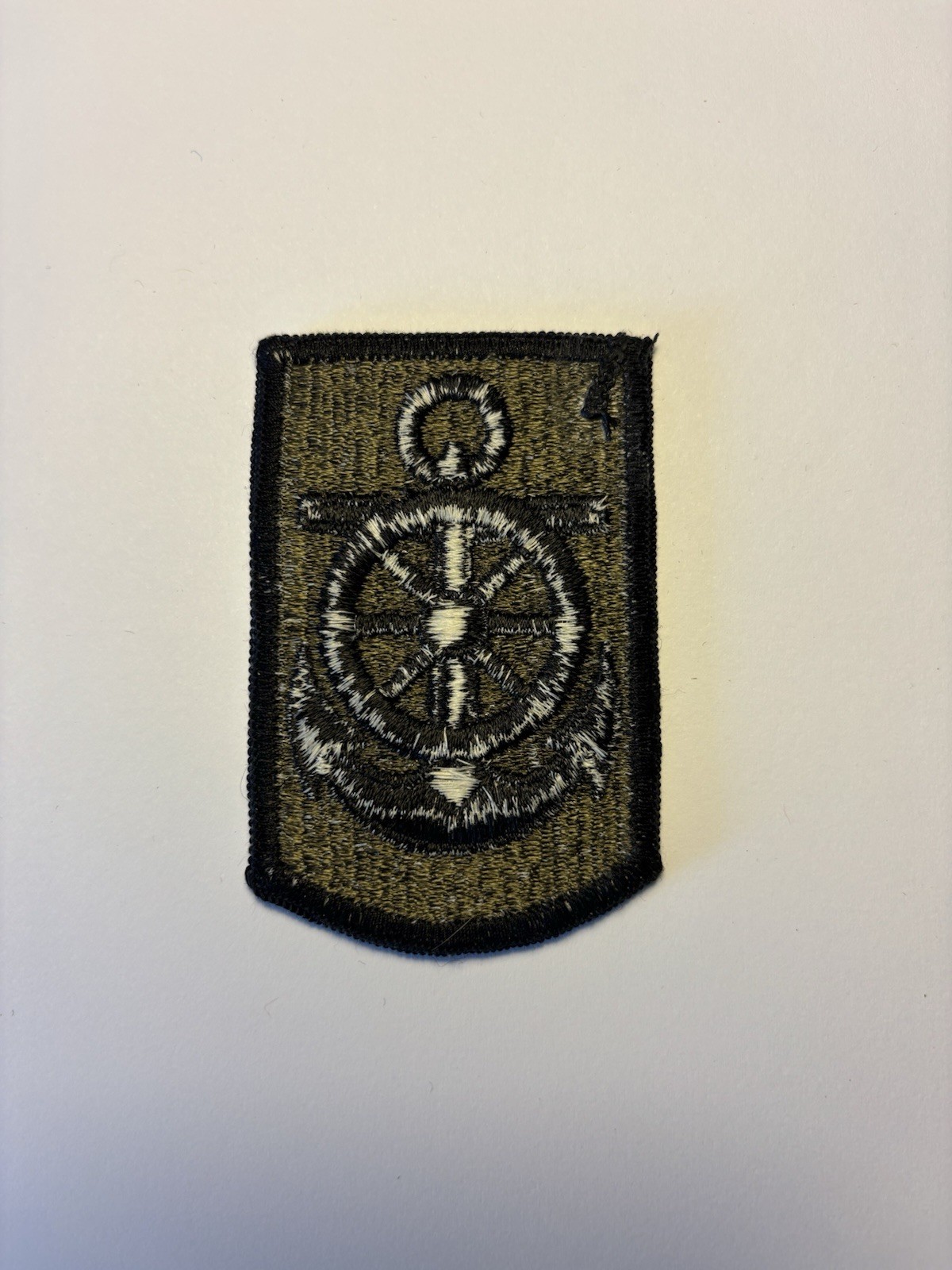 125th Transportation Brigade U.S. Army Shoulder Patch Subdued