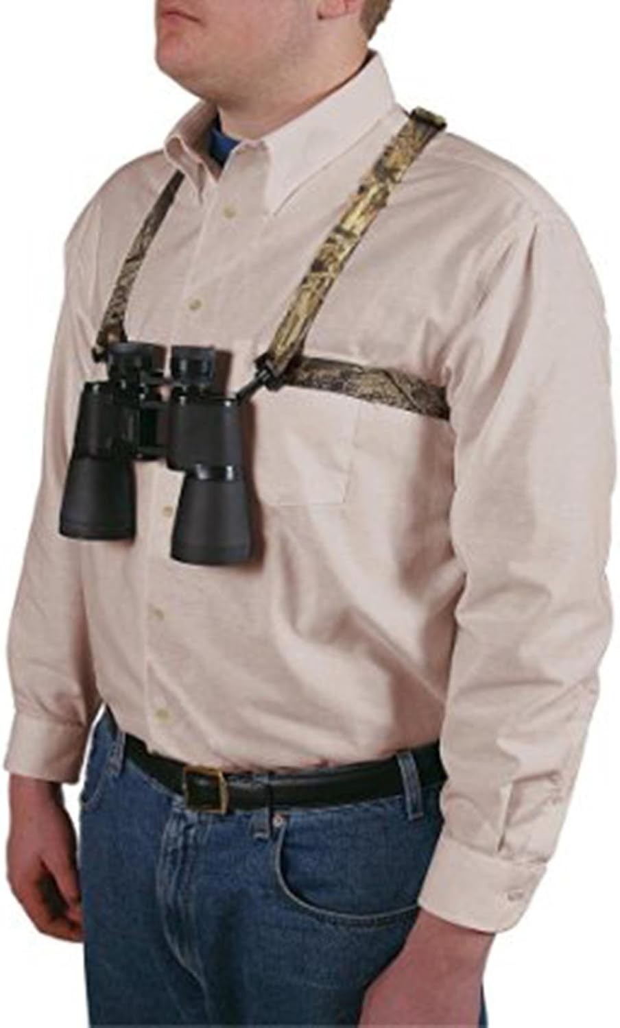 Mossy Oak Break-up Maco Binocular Strap - Hands-Free Outdoor Adventure Essential