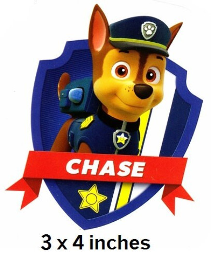 Chase Peel and Stick Decal Paw Patrol Boys Pup Wall Sticker Art Kids Room Decor