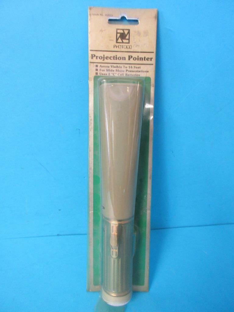 AWESOME VINTAGE PHOTOCO PROJECTION POINTER HANDHELD OPTICAL NOS RARE H3553 NEW
