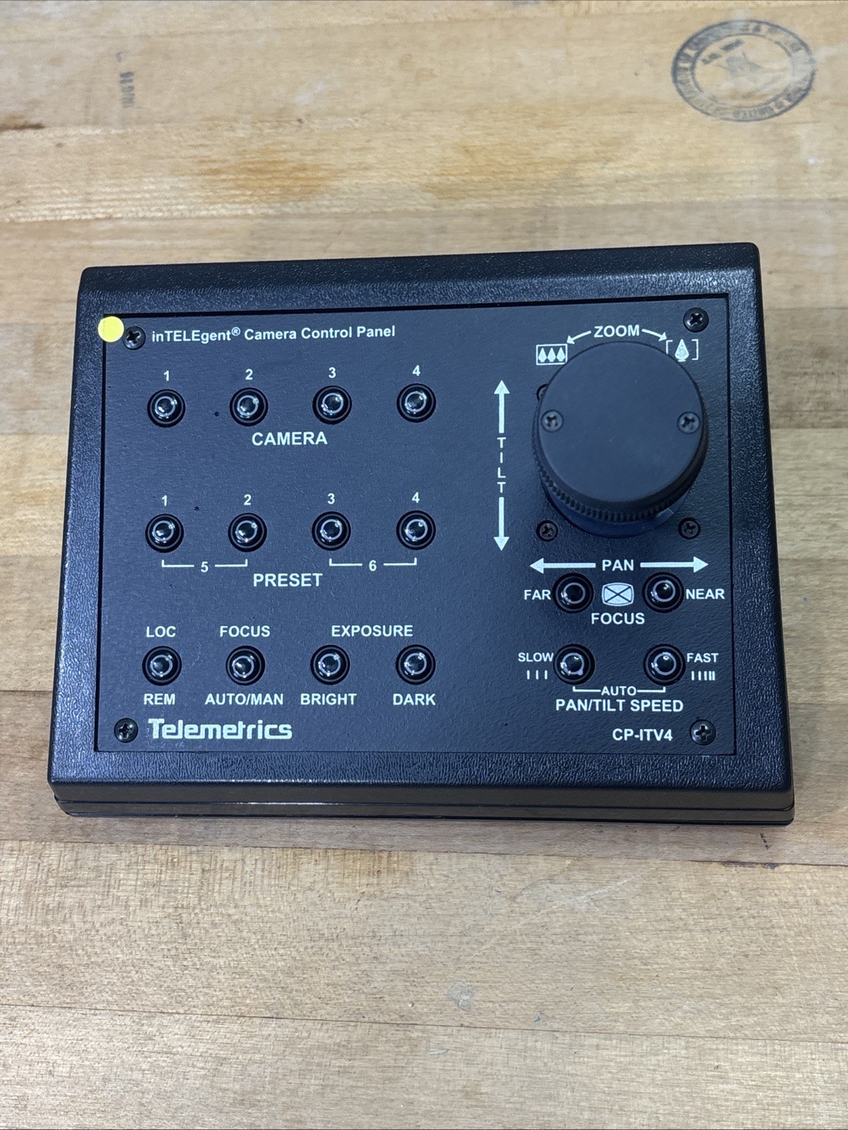 Telemetrics CP-ITV4 Intelligent Camera Control Panel Tested Working