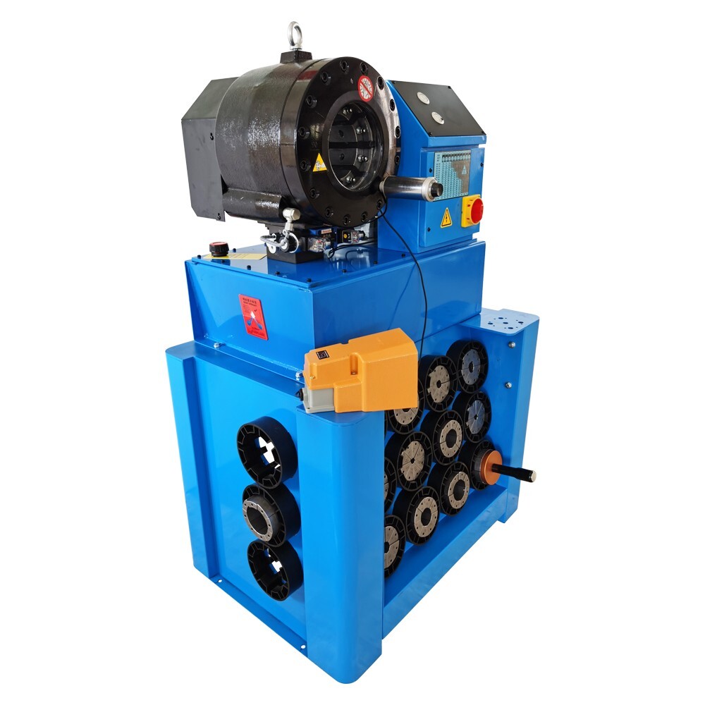 Pipe Reducing Machine 0.55-2.72"Circular Tube Shrinking Machine Hose Clamping