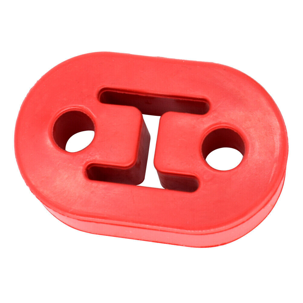 2pcs Heavy Duty Rubber Exhaust Tail Pipe Mount Bracket Hanger Bushing Insulator