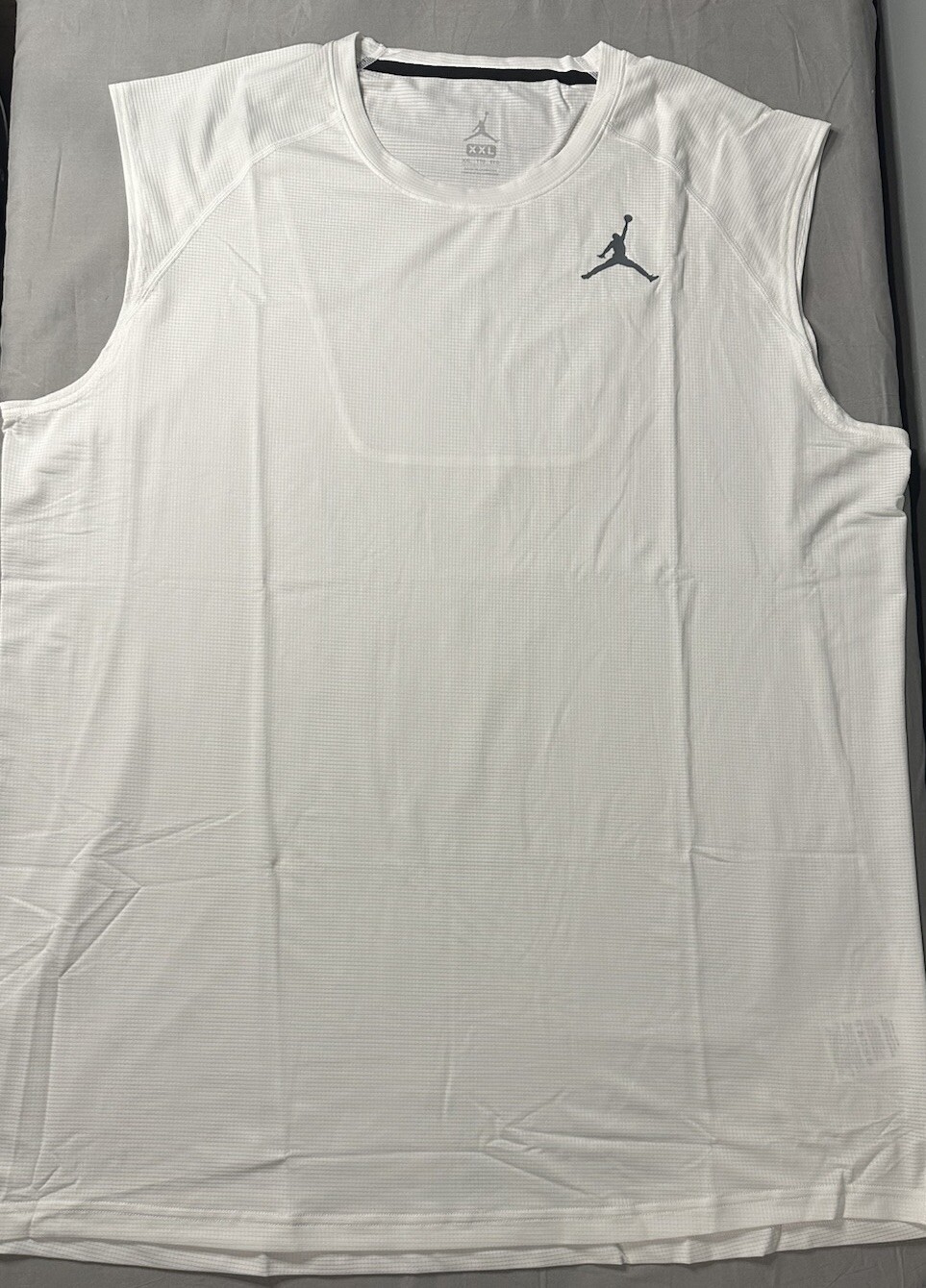 Nike Air Jordan Jumpman White Sleeveless Shirt Men’s Size XXL