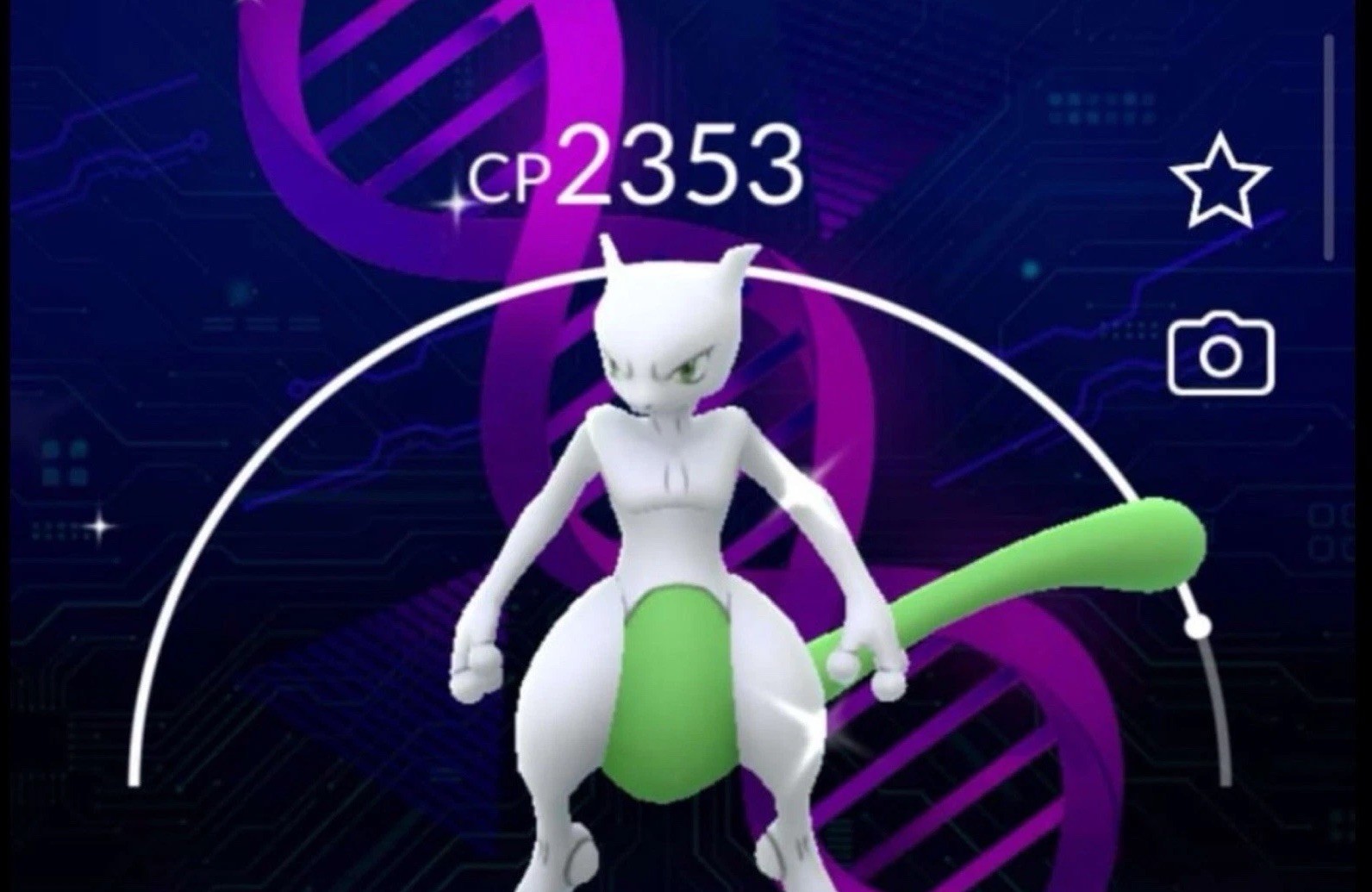 Shiny Mewtwo Special-Background+ ✨✨✨ 20k-PTCs💥💥Pokémon G0