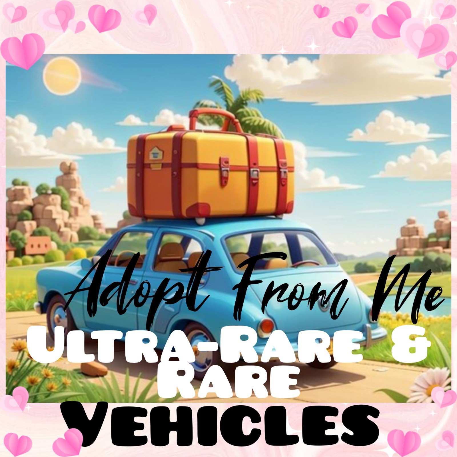 🌺 AĐ0PT (All Stuff FRM M3) Today! 🌸 🌟Ultra-Rare & Rare🌟 🪂 Vehicles 🛼