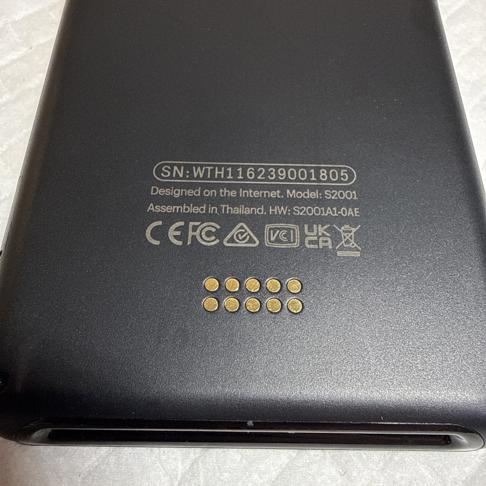 Shopify POS GO S2001 Handheld Portable Card Reader & Barcode Scanner