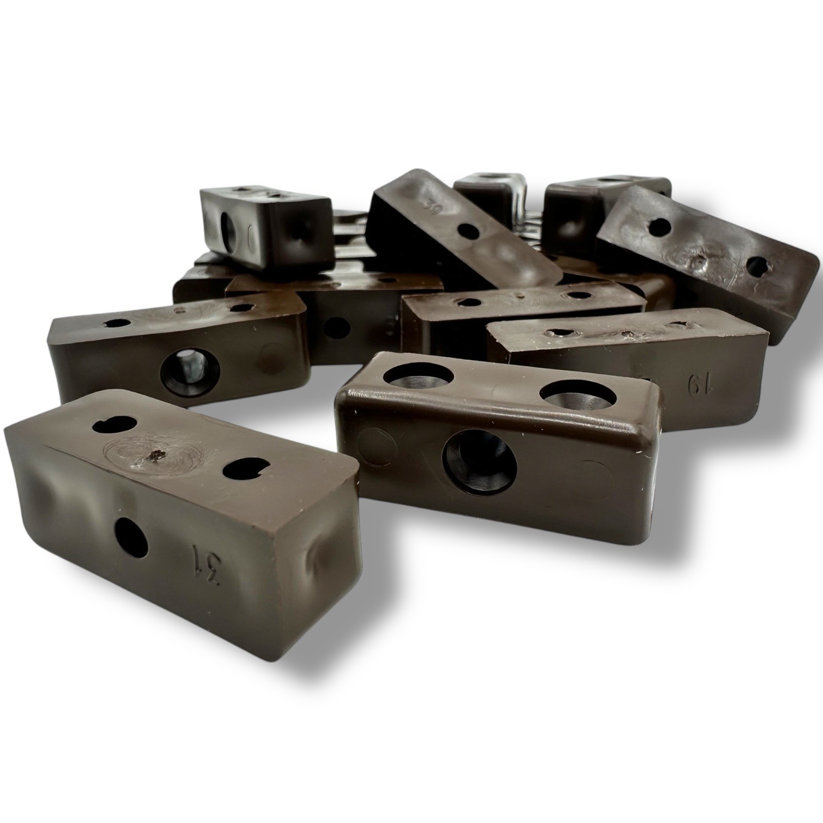 Modesty Mod Blocks Brown Kitchen Cabinet Cupboard Fixing Joint Connector Block