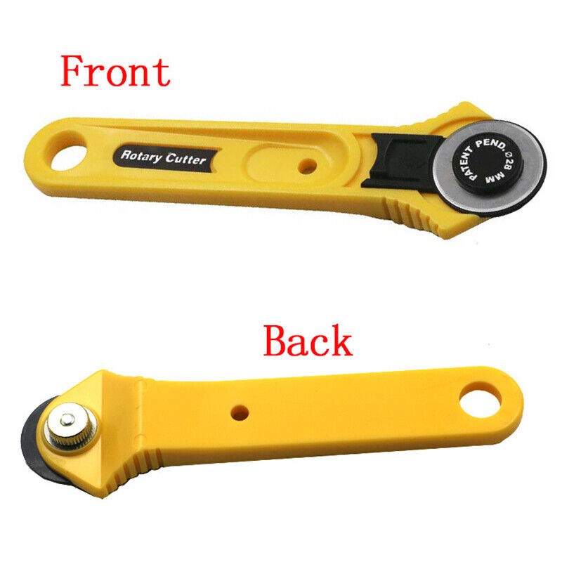 Portable Diameter 28MM 45MM Paper Leather Cloth Solid Wheeled Cutting Tools aq